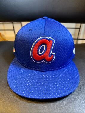 New Era 9Fifty Cooperstown Collection Atlanta Braves snapback hat
